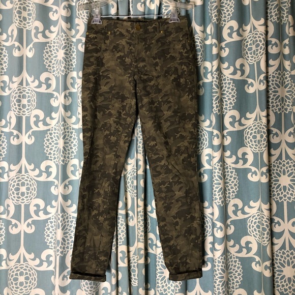 INC International Concepts Pants - INC Camouflage Cropped Pants